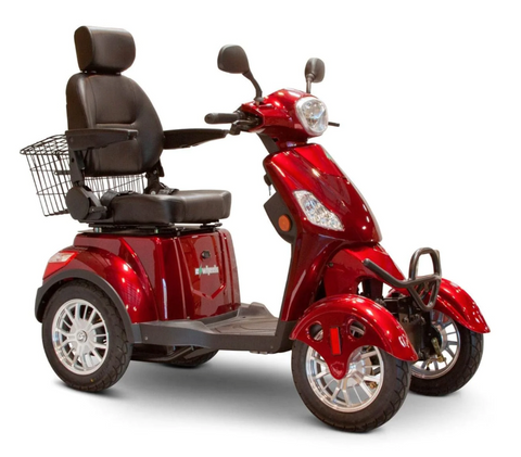 Red Mobility Scooter