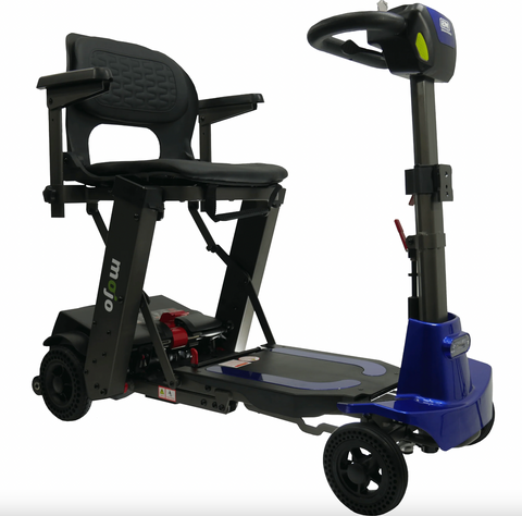 Mojo blue mobility scooter