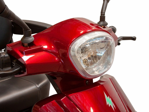 Up close front scooter light