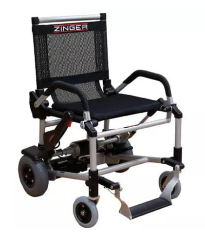 Zinger electric wheelchair in black