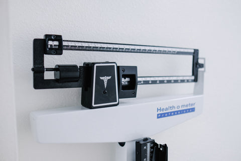 weight scale used at doctor's office