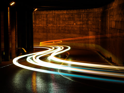 light speed in tunnel