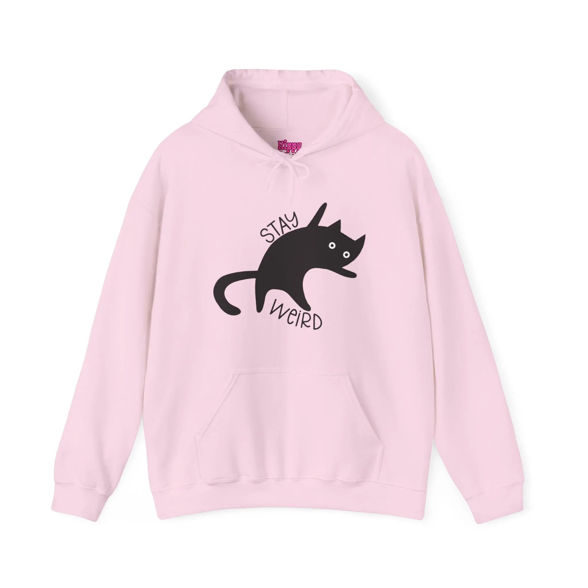Stay Weird Kitty Cat Hoodie