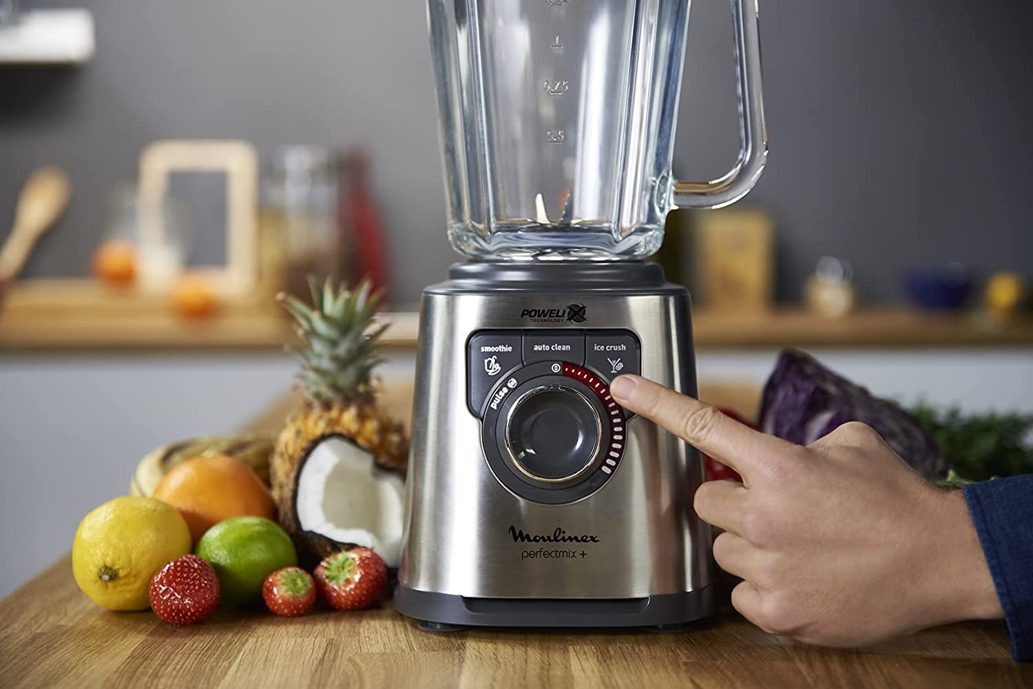 Blender Perfect Mix 1200 W pour smoothie - Moulinex