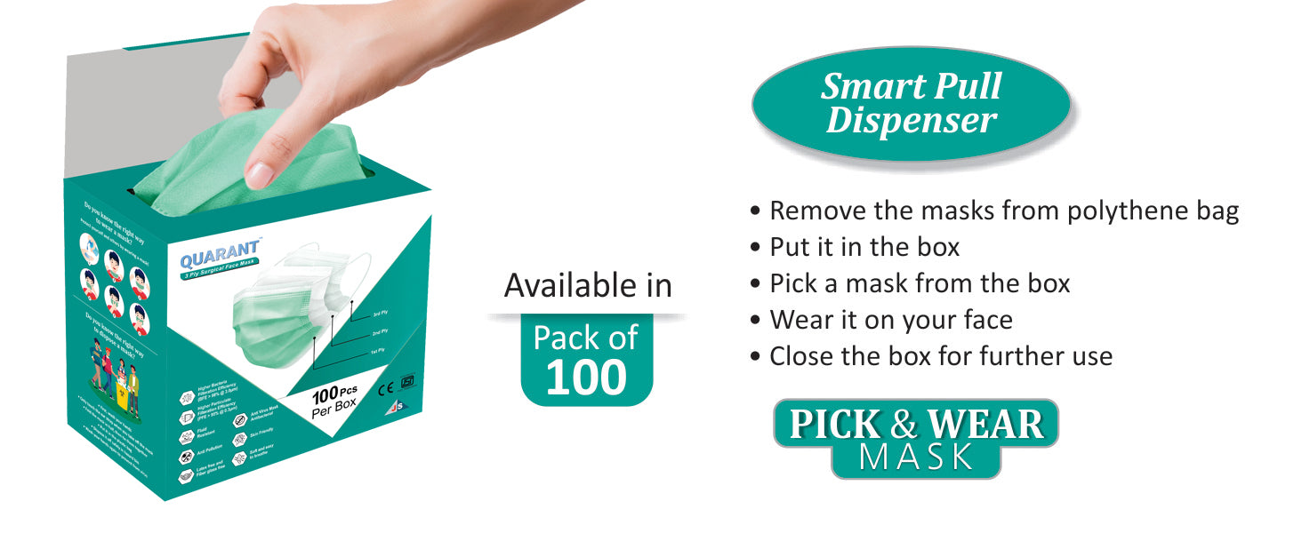 mask pack of 100