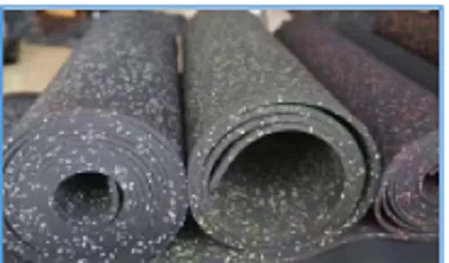 Floor Mat Black 12MM Roll | MF-0425-4