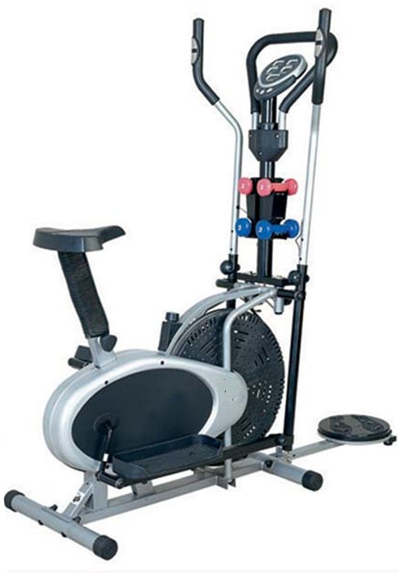 Marshal Fitness 4 in1 Multifunction Elliptical Cross Trainer Orbitrac for Home Use Exercise Bike-Bx-32Gt