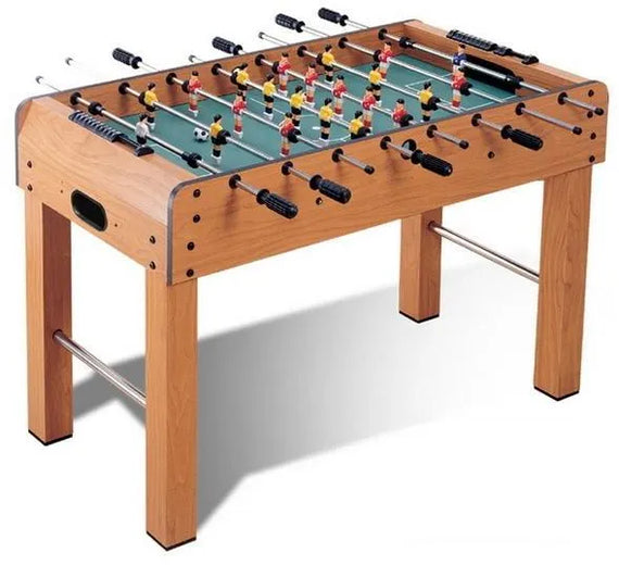 Standing Foosball Soccer Table Family Game Wooden W Legs-MF-4064