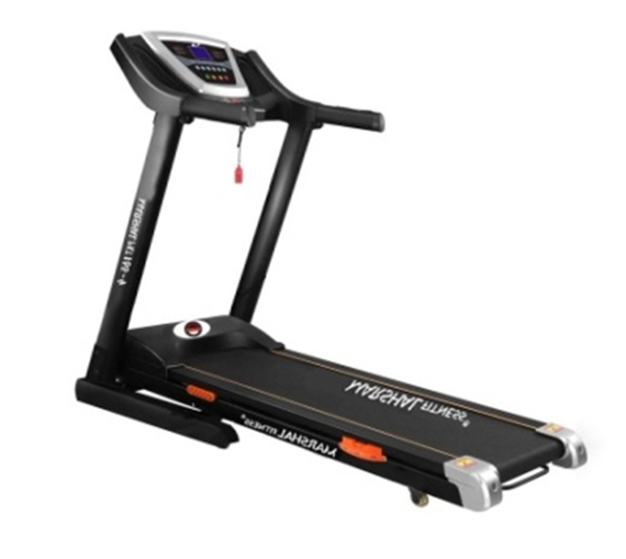 Marshal Fitness 3.00HP One Way Treadmill with Shock Absorption System, Auto Incline System