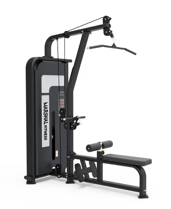 Marshal Fitness 2 in 1 Lat Pull & Seated Row Machine