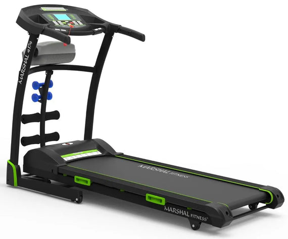 Marshal Fitness 4 Way Home Use Motorized Treadmill - Motor 3.0HP - User Weight Max-120KG