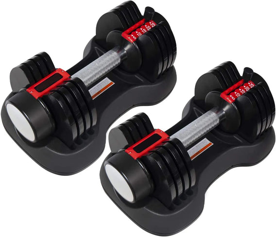 Adjustable Dumbbell 12 lbs Home Fitness Dumbbell for Whole Body Workout Home Gym