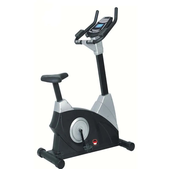 Marshal Fitness Commercial Upright Bike Self Generation Ergometer Trainer Bike, Gym Fitness Bike