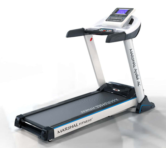 Marshal Fitness Incline Motorized Treadmill LCD Screen - Power 5HP - User Weight - 120 KGs - AC