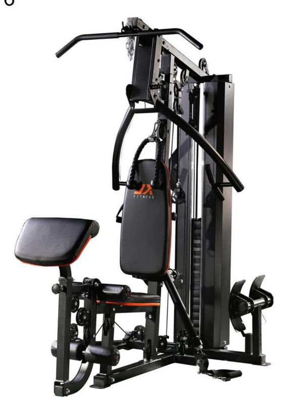Marshal Fitness Home Gym With Lat Pull Bar and Ankle Strap 158LB (72kgs) - JX-DS916