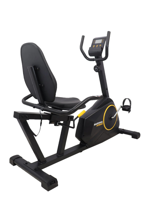 Marshal Fitness Recumbent Bike, Lazy Exercise Bike MFK-116L