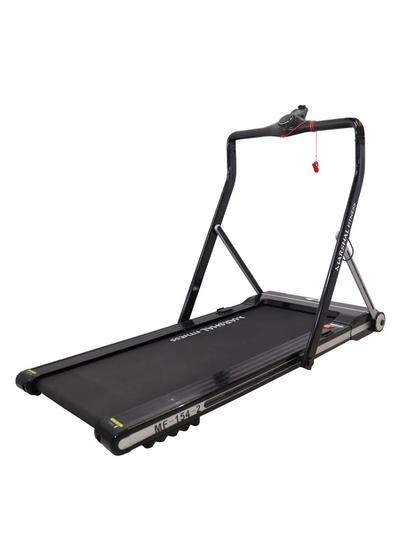 Marshal Fitness DC 3.0HP Motorized Treadmill with LED Display Screen - Max User Weight: 110KGs