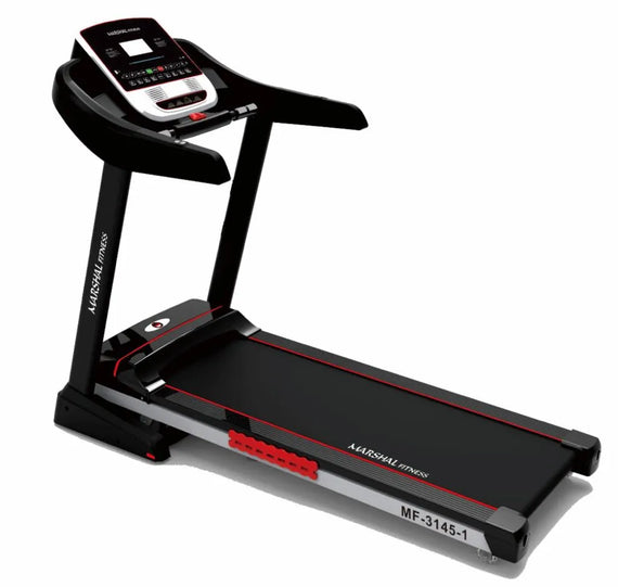 Marshal Fitness One way 4.5HP - DC Motorized Treadmill with 7" LCD - User Weight: 120KGs