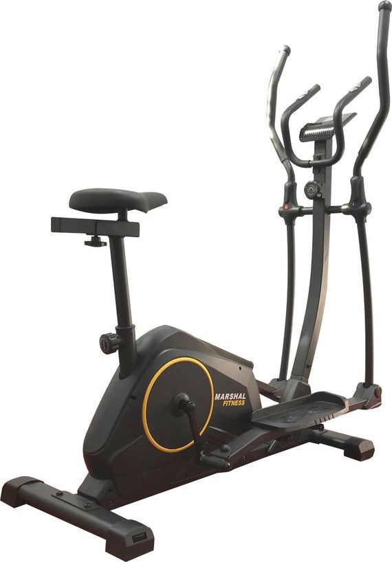 Marshal Fitness Magnetic Elliptical Trainer with Seat - MFK-116EA