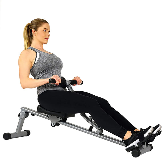 Marshal Fitness Rowing Machine Rower with 12 Level Adjustable Resistance | MF-8810