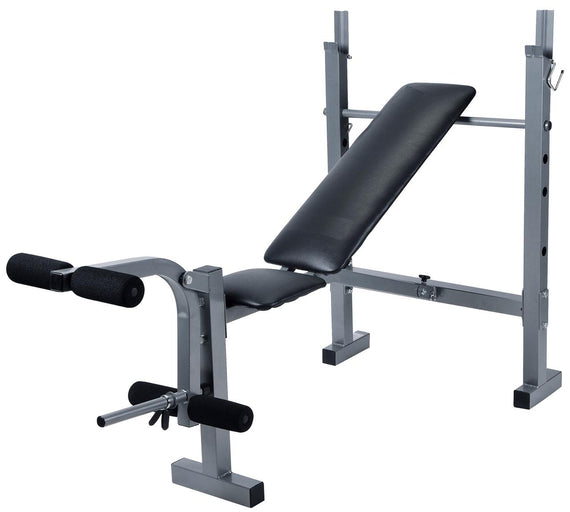 Marshal Fitness Weight Deluxe Exercise Bench with Multi Option BLI-84