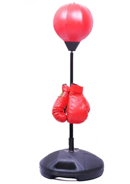 Kids Authority Children Boxing Set - Punching bag with gloves and adjustable 80-110cm (32-43inch) Stand