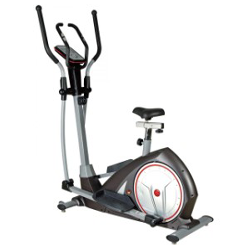 Marshal Fitness Elliptical Bike and Upright Exercise Bike 2 in 1 Cardio Dual Trainer