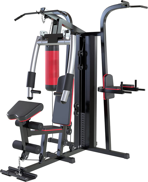 Marshal Fitness 3 STATION MULTI GYM CABLE MACHINE FOR HOME AND COMMERCIAL GYMS | MF-0700-3