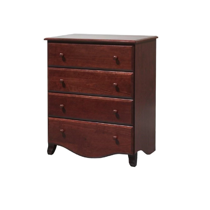 Davinci Emily 4 Drawer Chest In Cherry Finish Lusso Kids Inc