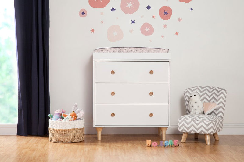 Babyletto Lolly 3 Drawer Changer Dresser With Removable Changing