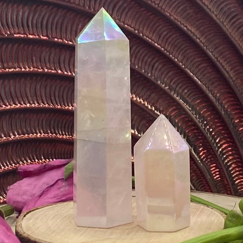 Clear Quartz Point - Polished Crystal Tower - 45