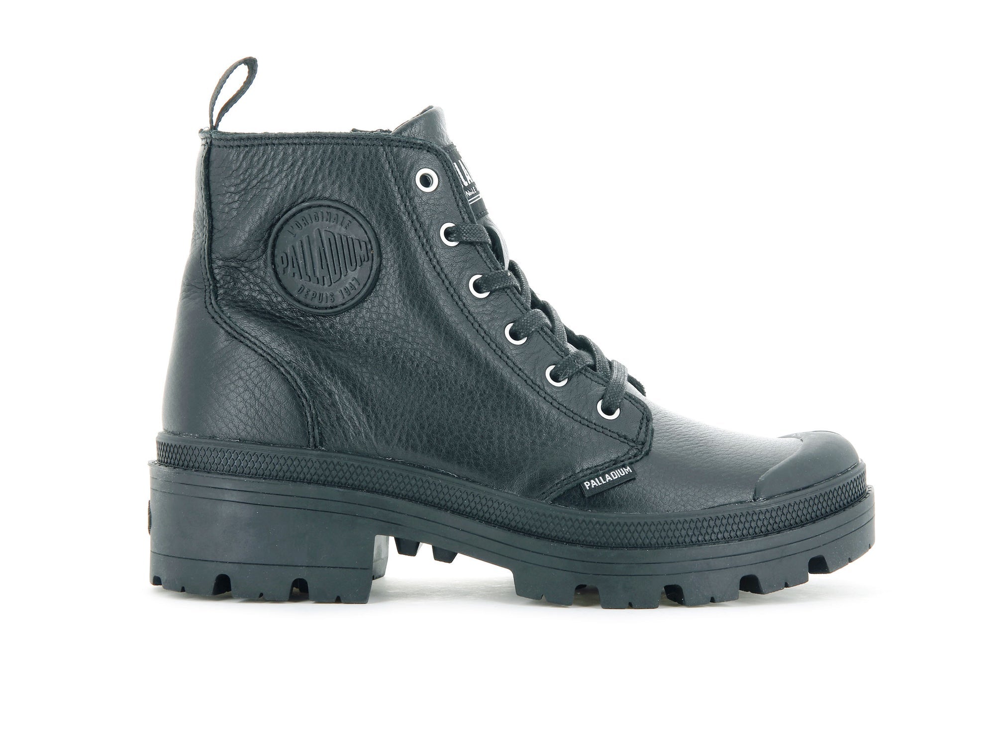 97223-071-M | Pampa Hi Zip LTH S | Gray Flannel – Palladium Canada