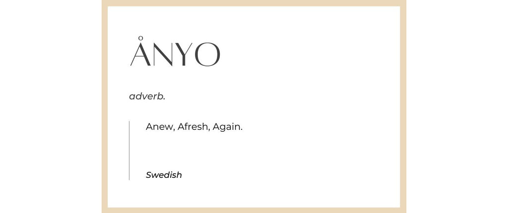 This Is Anyo dictionary definition - Anew Afresh Again Swedish Noun