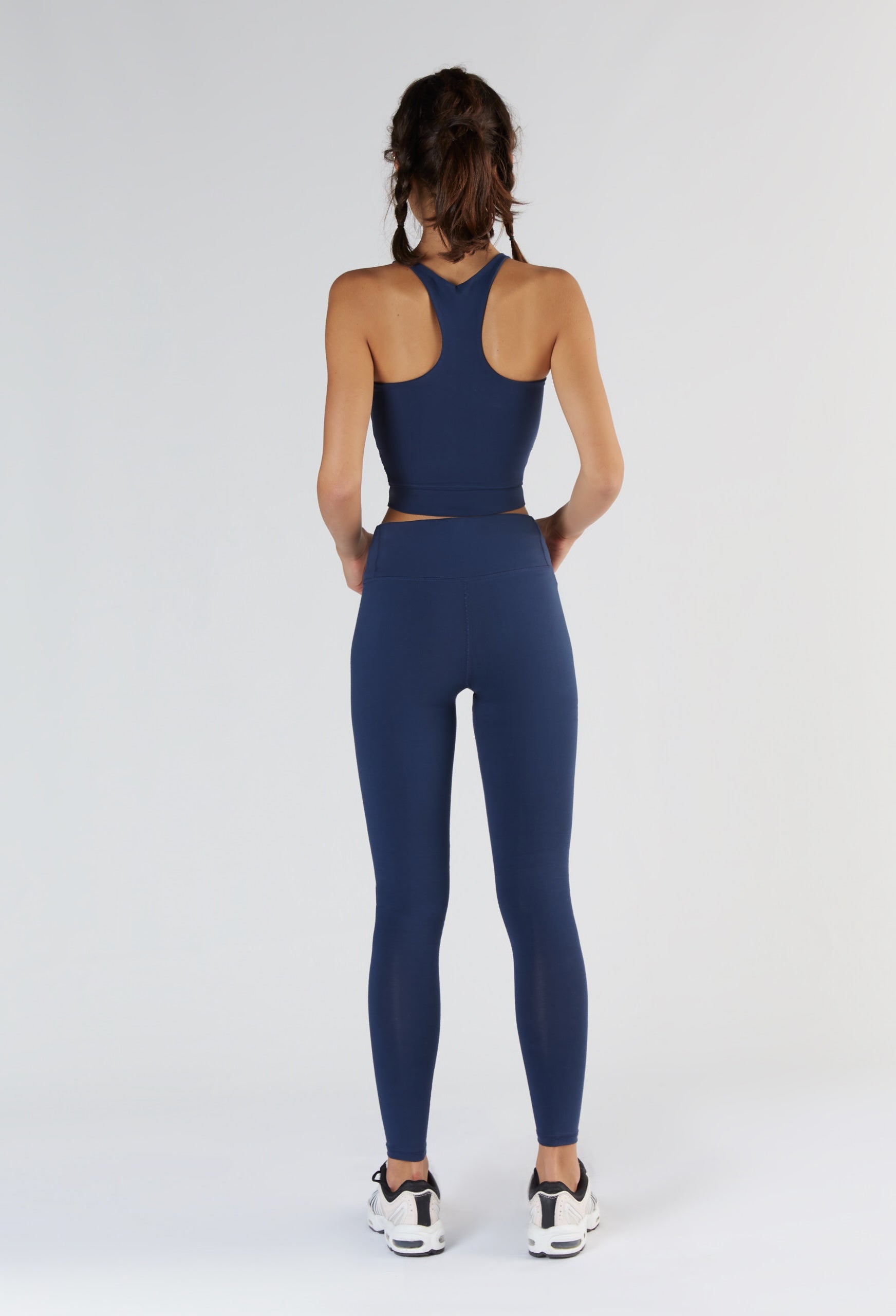 Organic Yoga Leggings by True North - French Navy - This Is Anyo