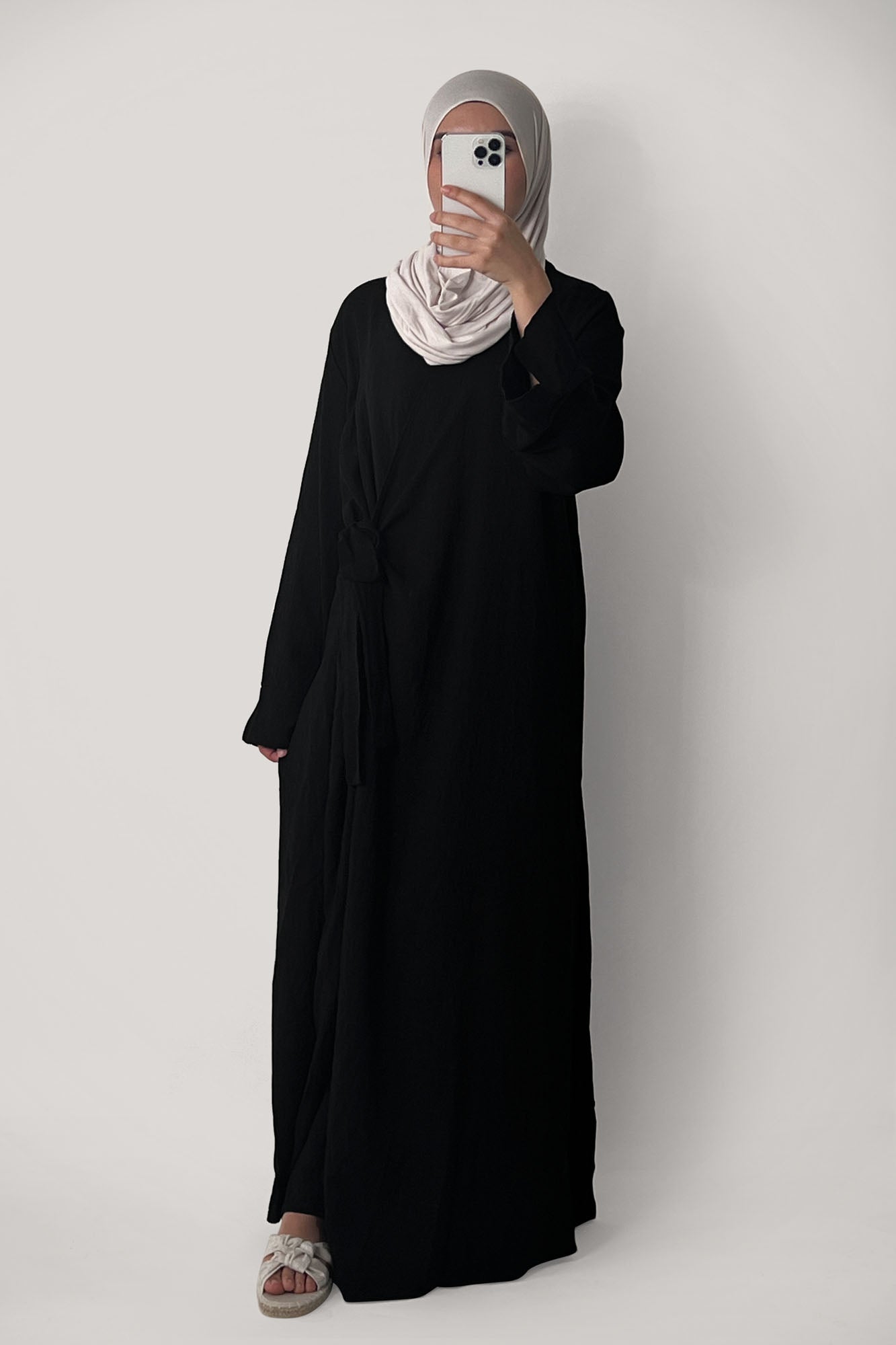 Abaya zum Binden Schwarz - Nayaa.de product image