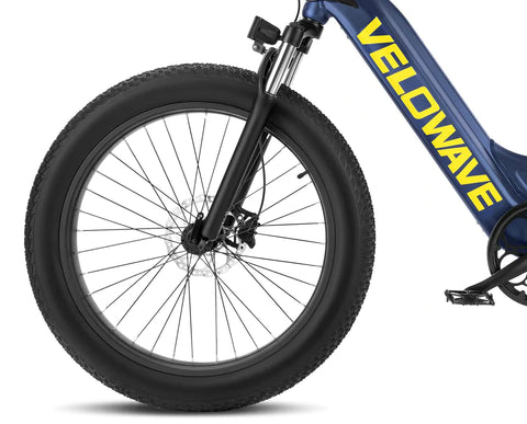 VELOWAVE|ROVER 750W Step Thru Fat Tire Electric Bike-ebikehaul