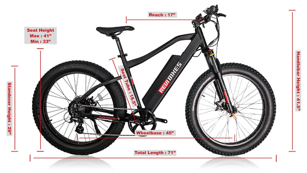 REVIBIKE|Predator City 750W Fat Tire Electric Bike-ebikehaul