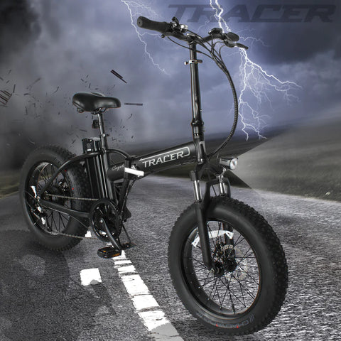 TRACER| COYOTE 20" 48V/12.5Ah 500W Folding Fat Tire Electric Bike-ebikehaul