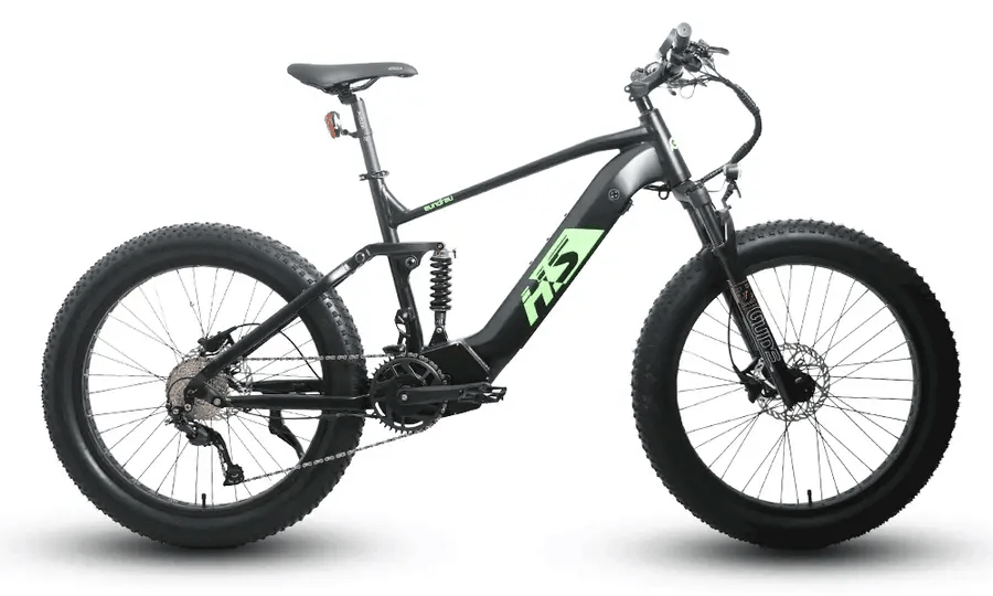 EUNORAU|FAT-HS Dual Battery All Terrain Full Suspension Fat Tire Electric Bike-ebikehaul