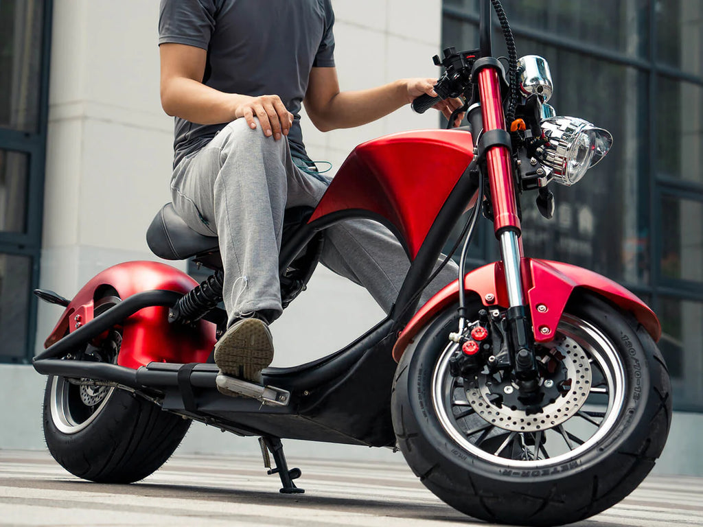 Eahora M1P EMARS 2000W 37MPH Electric Fat Tire Scooter Chopper