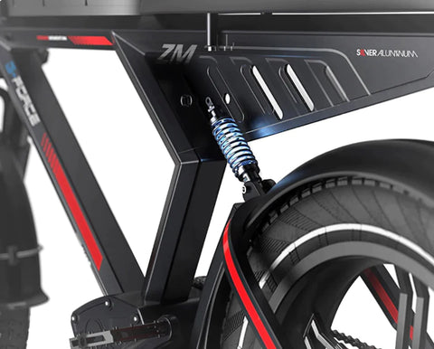 G-FORCE| ZM 750W Fat Tire Moped-Style Electric Bike-ebikehaul