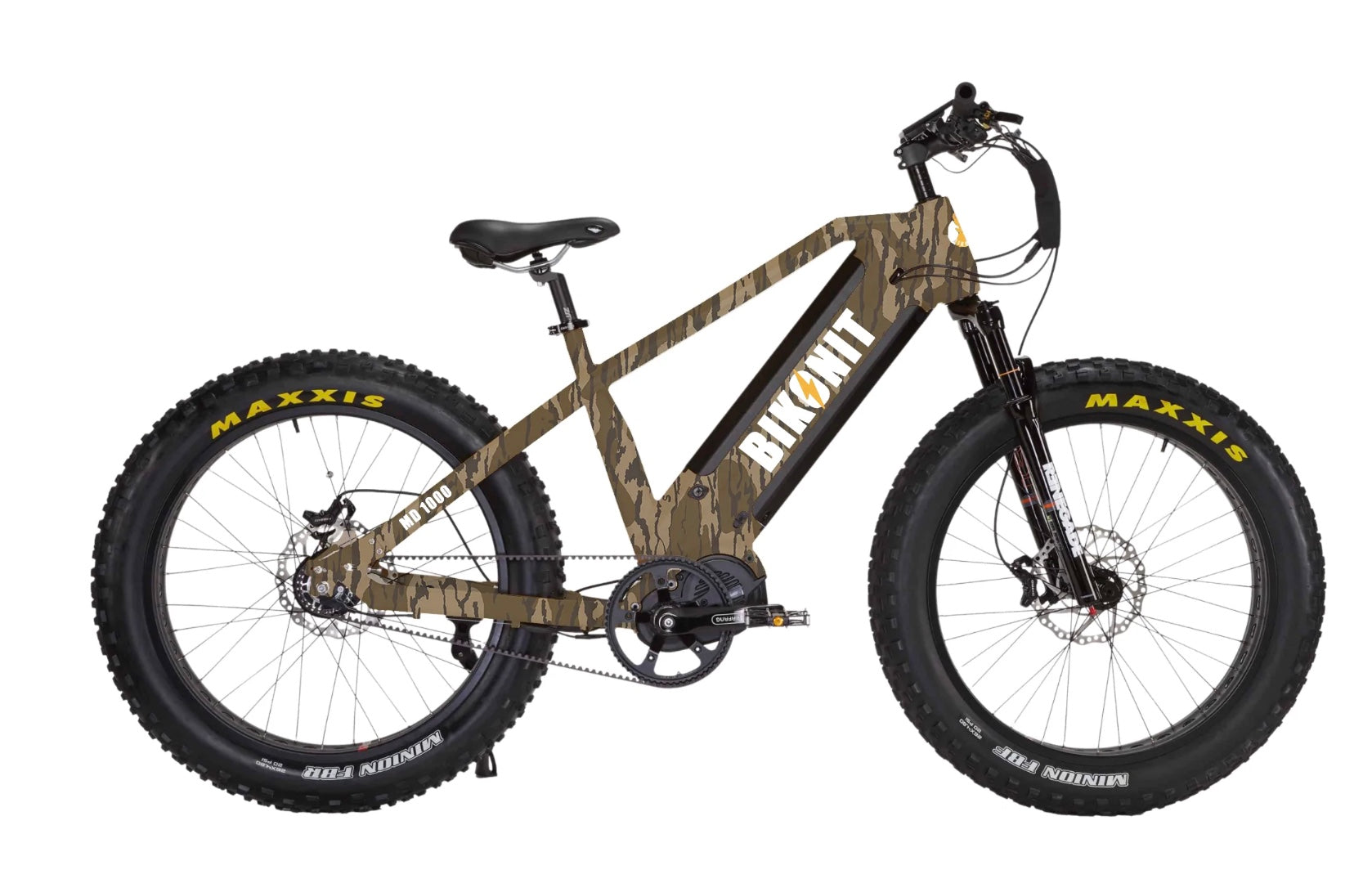 WARTHOG MD1000 Fat Tire All-Terrain Mid-Drive Hunting & Fishing Electric Bike