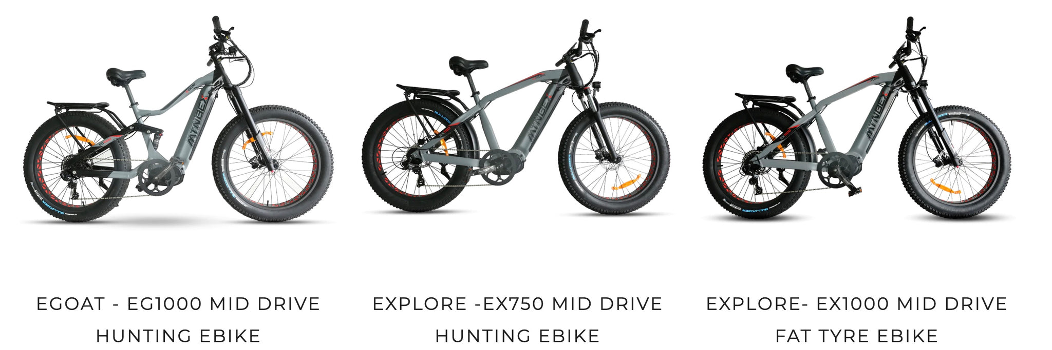 MTNBEX EGOT-EG1000 Mid Drive Haunting All-Terrain Electric Bike