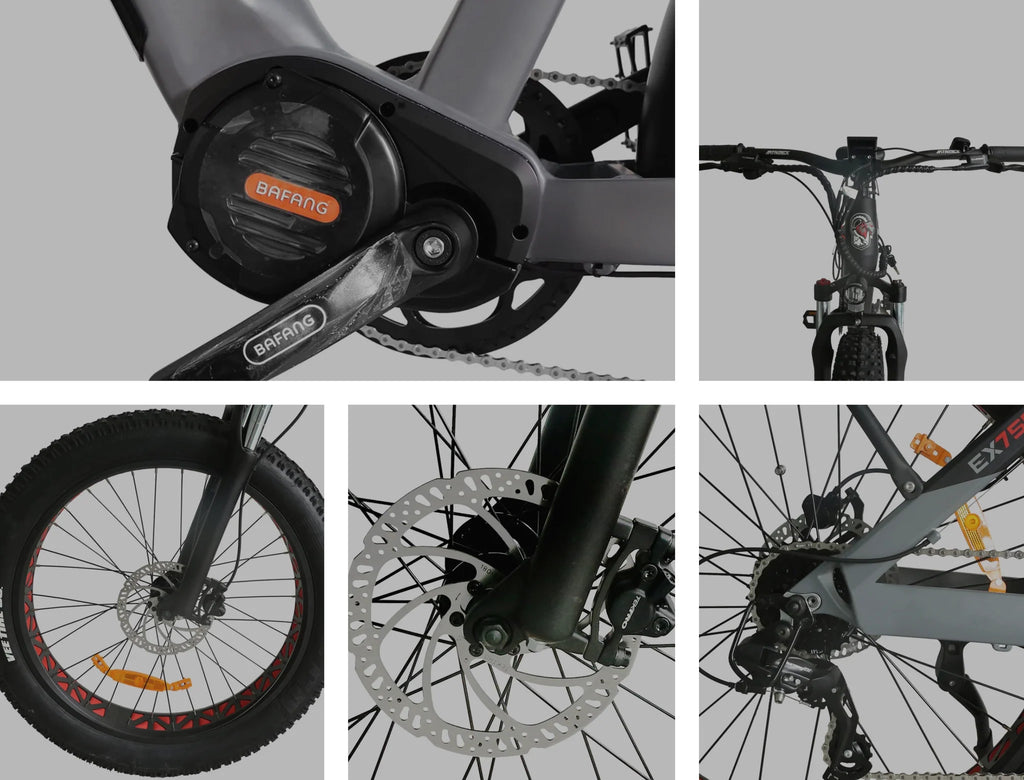 MTNBEX| EXPLORE- EX750 Mid Drive Hunting All-Terrain Electric Bike-ebikehaul