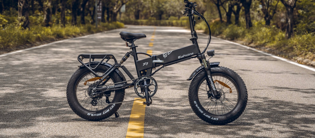 Eahora X7 48V 15Ah folding fat tire electric bike