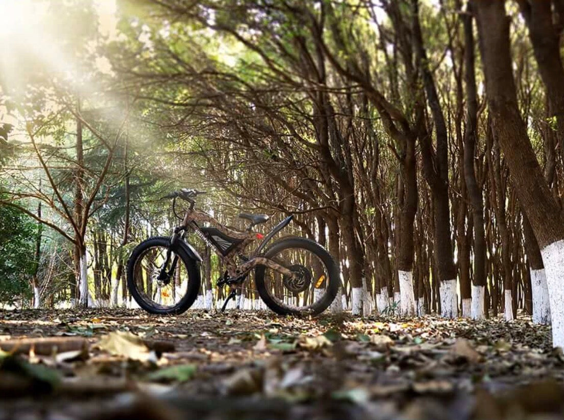 AOSTIRMOTOR|Snakeskin GrainS18-1500W Electric Mountain Bike