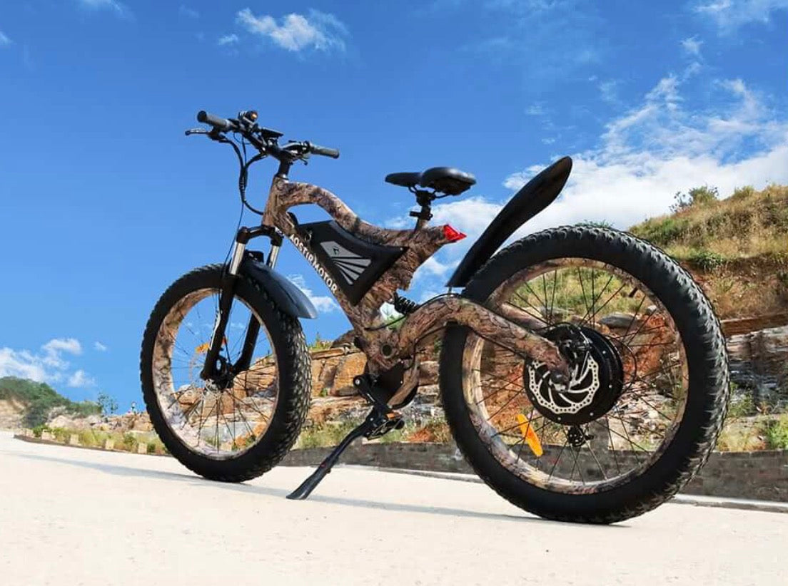 AOSTIRMOTOR|Snakeskin GrainS18-1500W Electric Mountain Bike