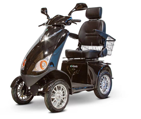 EW-72| 4 Wheel Heavy Duty, Electromagnetic Brakes Electric Mobility Scooter-ebikehaul