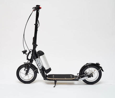 ZÜMAROUND| miniZüm Collapsible 12“ Wheels Electric Kick Hybrid Scooter-ebikehaul