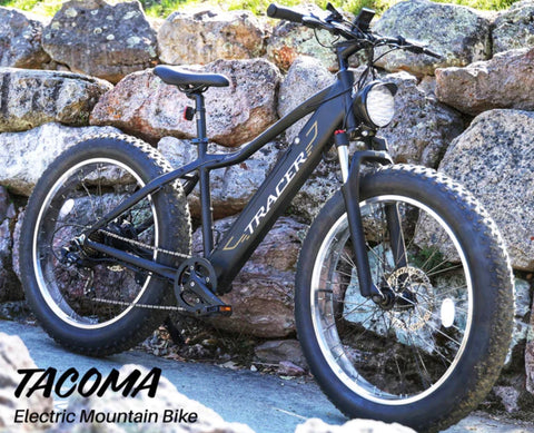 TRACER| TACOMA 26" 48V/12.8Ah Fat Tire Electric Mountain Bike-ebikehaul